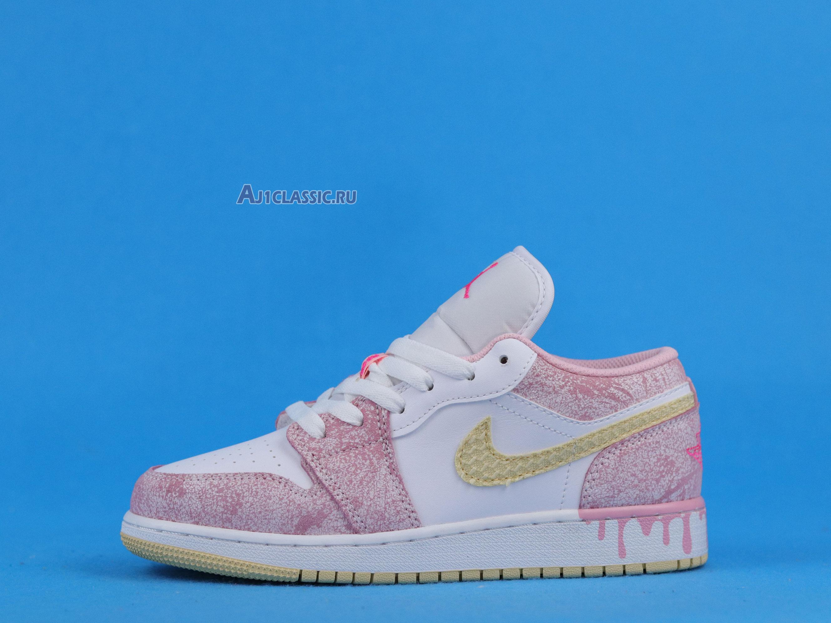 Air Jordan 1 Low GS "Strawberry Ice Cream" CW7104-601