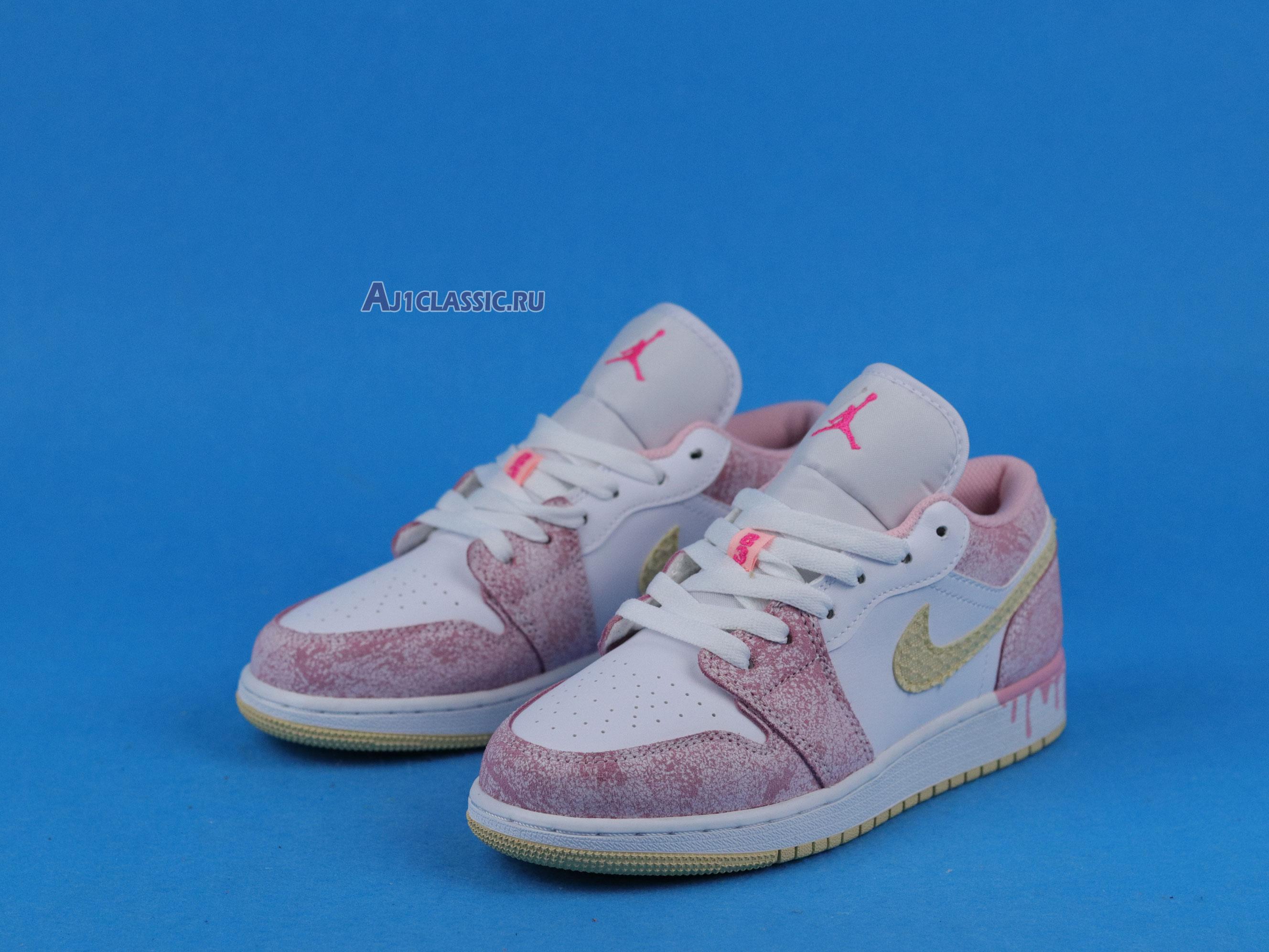 Air Jordan 1 Low GS "Strawberry Ice Cream" CW7104-601