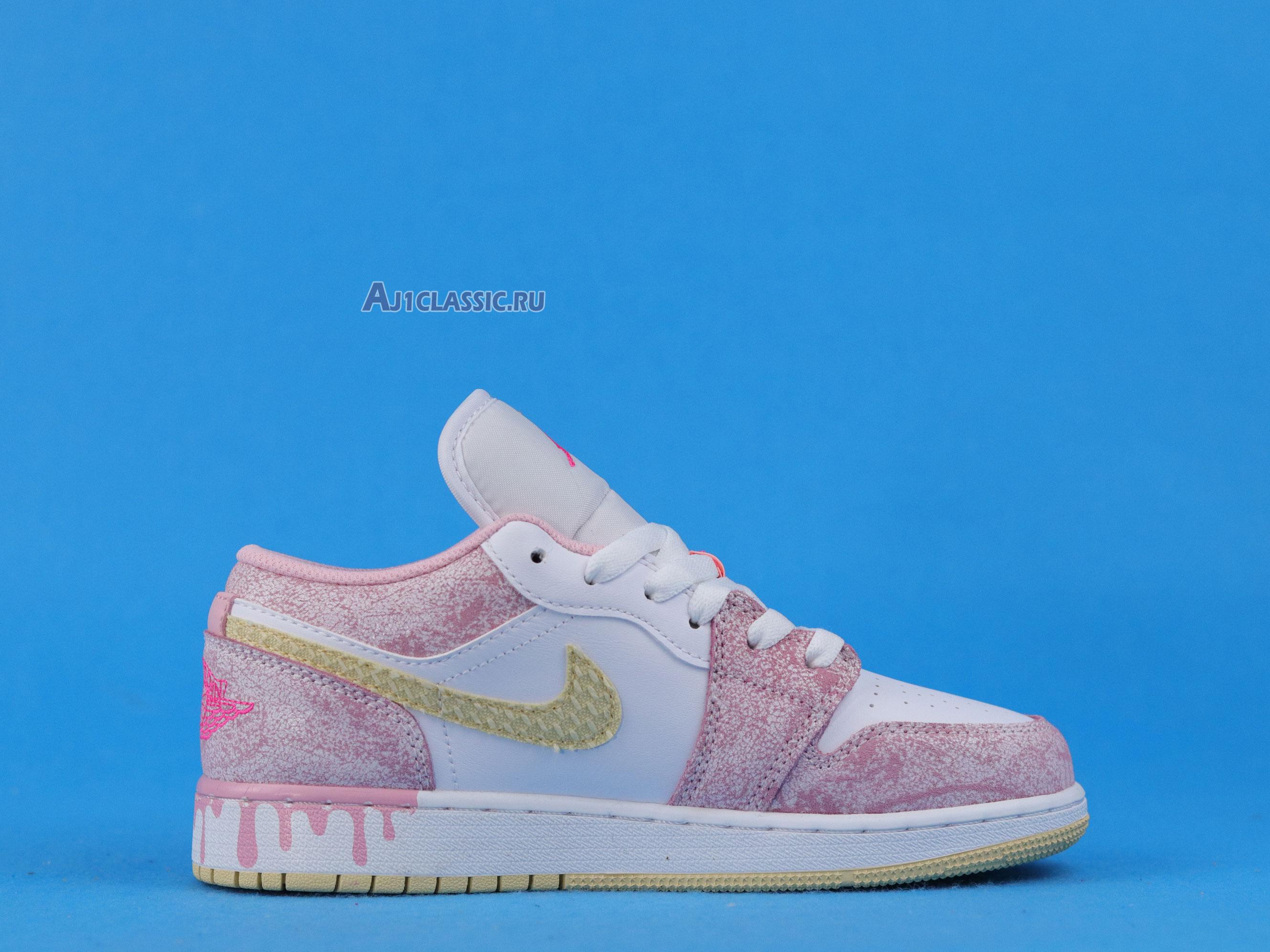 Air Jordan 1 Low GS "Strawberry Ice Cream" CW7104-601