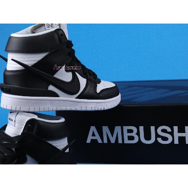 AMBUSH x Nike Dunk High Black CU7544-001 White/Black/Spruce Aura Mens Womens Shoes