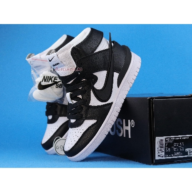 AMBUSH x Nike Dunk High Black CU7544-001 White/Black/Spruce Aura Sneakers