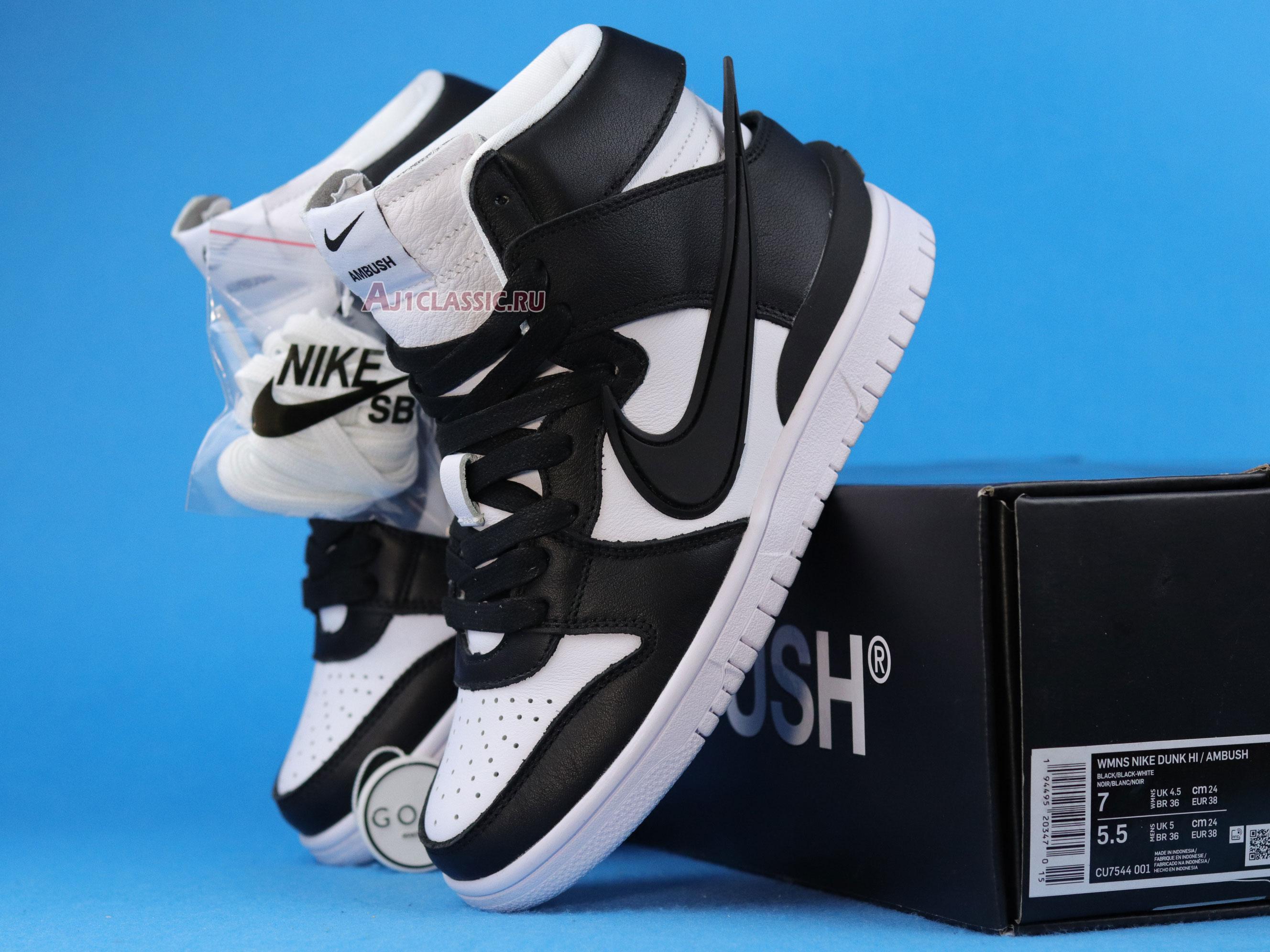 New AMBUSH x Nike Dunk High "Black" CU7544-001 Shoes