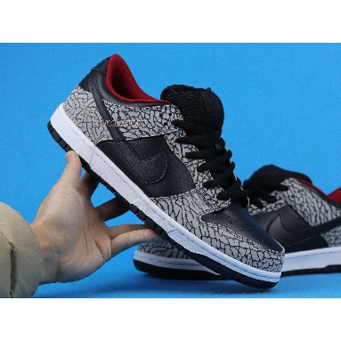 Supreme x Nike Dunk Low Pro SB Black Cement 304292-131 Black/Black-Cement Grey Mens Womens Shoes