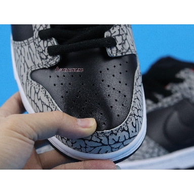 Supreme x Nike Dunk Low Pro SB Black Cement 304292-131 Black/Black-Cement Grey Mens Womens Shoes