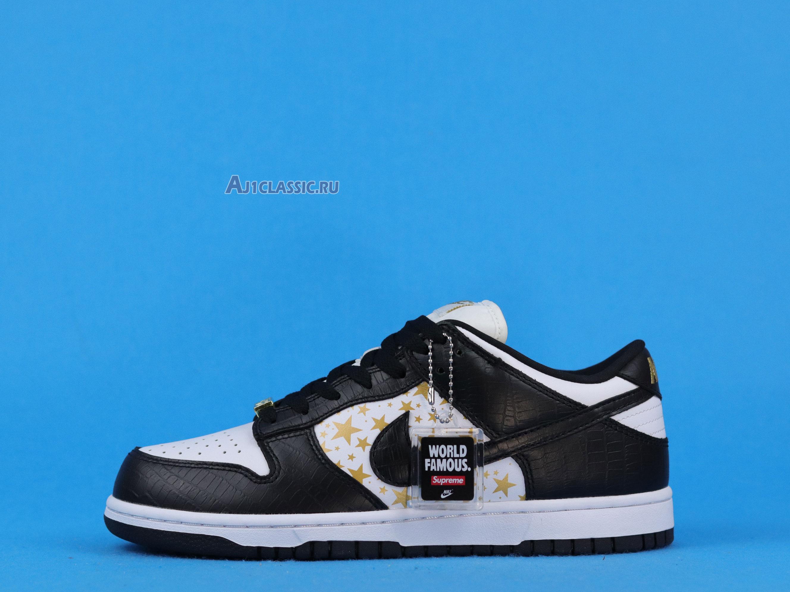 New Supreme x Nike Dunk Low OG SB QS "Black" DH3228-102 Shoes