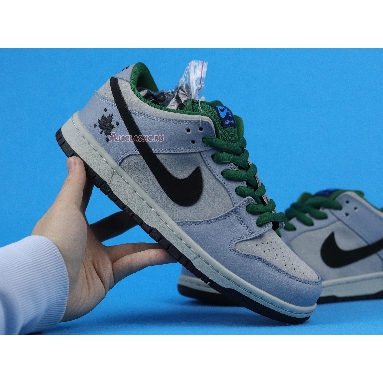 Nike Dunk Low Premium SB Maple Leaf 313170-021 Dove Grey/Gorge Green/Black Mens Womens Shoes