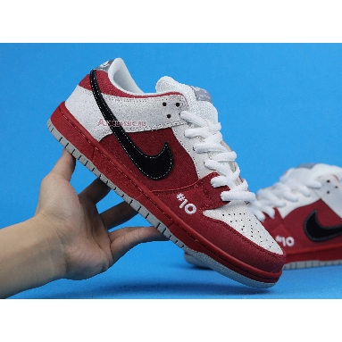 Nike Dunk Low Premium SB Roller Derby 313170-601 Varsity Red/Black-White-Wolf Grey Mens Womens Shoes