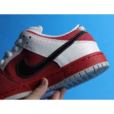 Nike Dunk Low Premium SB Roller Derby 313170-601 Varsity Red/Black-White-Wolf Grey Mens Womens Shoes