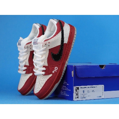 Nike Dunk Low Premium SB Roller Derby 313170-601 Varsity Red/Black-White-Wolf Grey Mens Womens Shoes