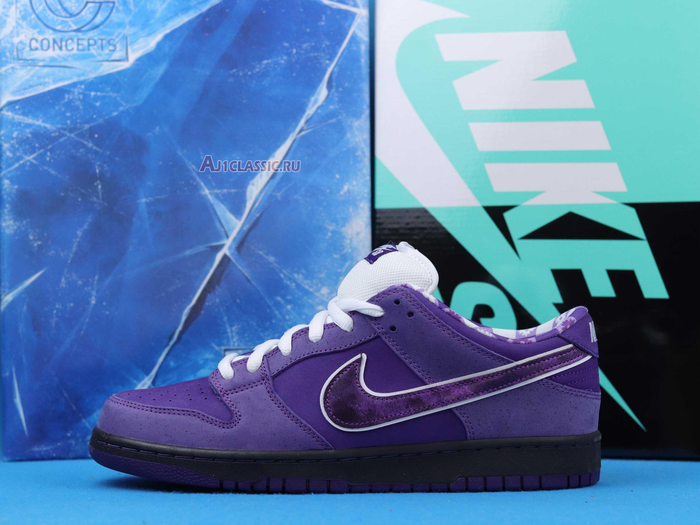 New Concepts x Nike Dunk Low SB "Purple Lobster" BV1310-555-02 Shoes