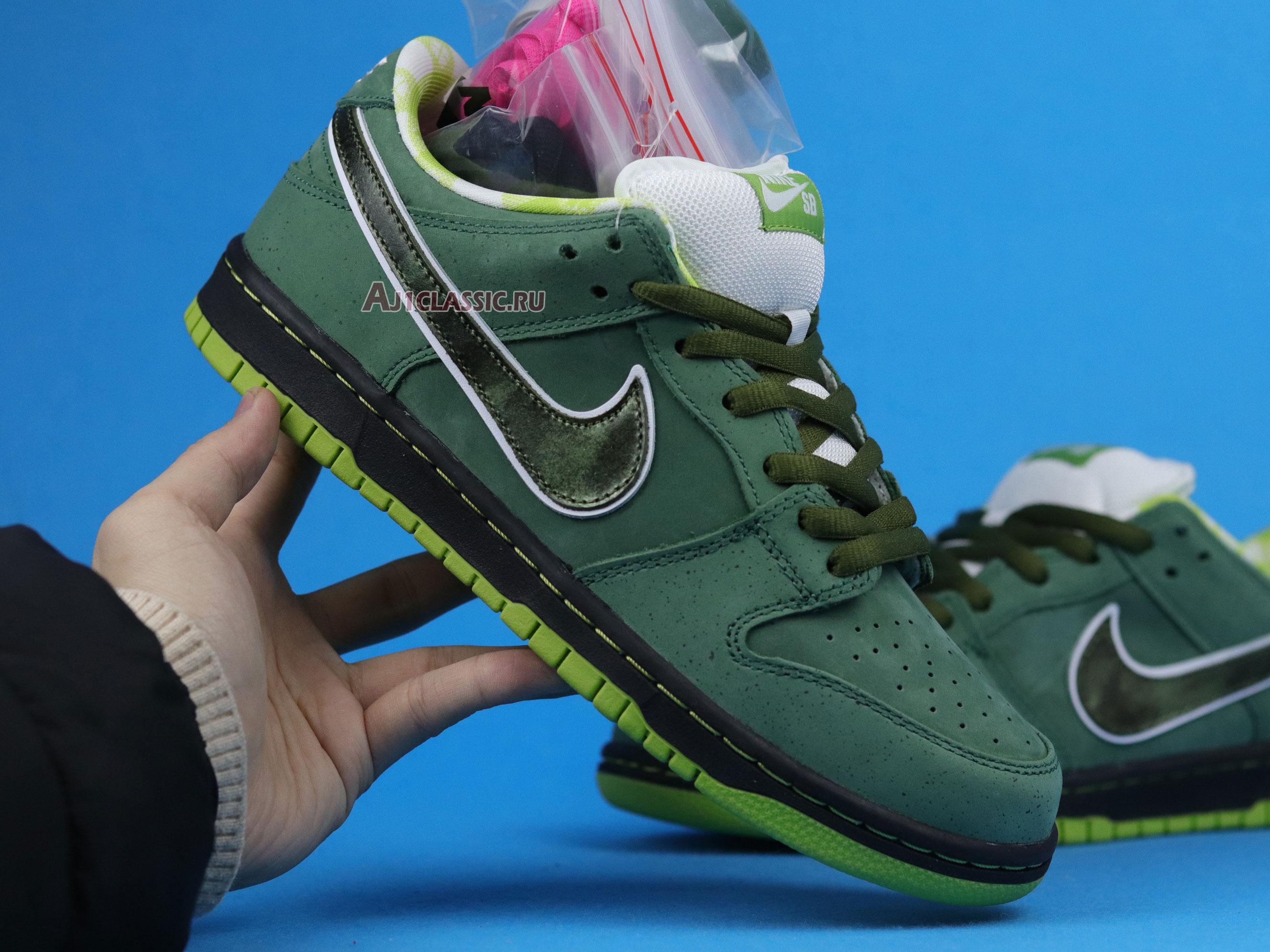 New Concepts x Nike Dunk Low SB "Green Lobster" BV1310-337-02 Shoes