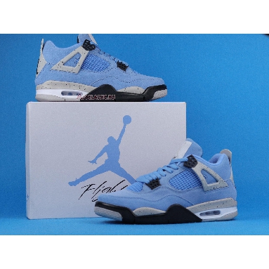 Air Jordan 4 Retro University Blue CT8527-400 University Blue/Tech Grey/White/Black Sneakers