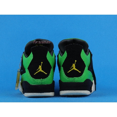 Air Jordan 4 Retro Manila AJ4-965234 Green Giant Black/Black-Sail Mens Womens Shoes