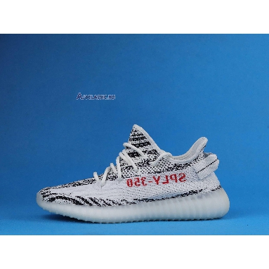 Adidas Yeezy Boost 350 V2 Zebra CP9654 White/Core Black/Red Sneakers