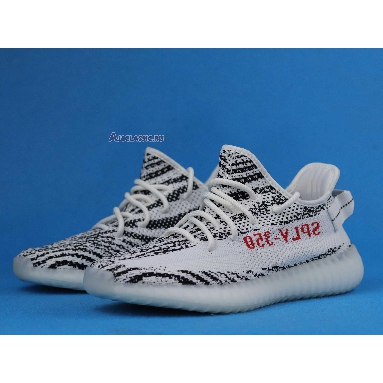 Adidas Yeezy Boost 350 V2 Zebra CP9654 White/Core Black/Red Sneakers