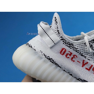 Adidas Yeezy Boost 350 V2 Zebra CP9654 White/Core Black/Red Sneakers