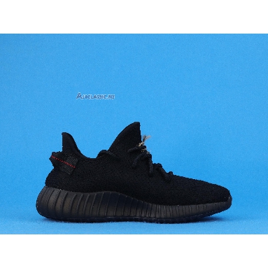 Adidas Yeezy Boost 350 V2 Bred CP9652 Core Black/Core Black/Red Mens Womens Shoes