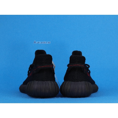 Adidas Yeezy Boost 350 V2 Bred CP9652 Core Black/Core Black/Red Mens Womens Shoes