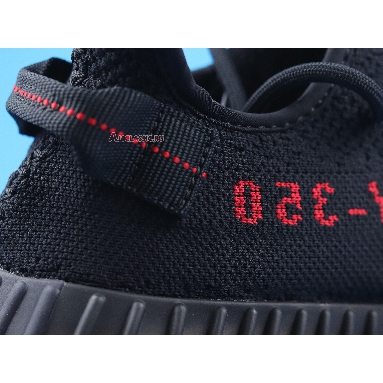 Adidas Yeezy Boost 350 V2 Bred CP9652 Core Black/Core Black/Red Mens Womens Shoes