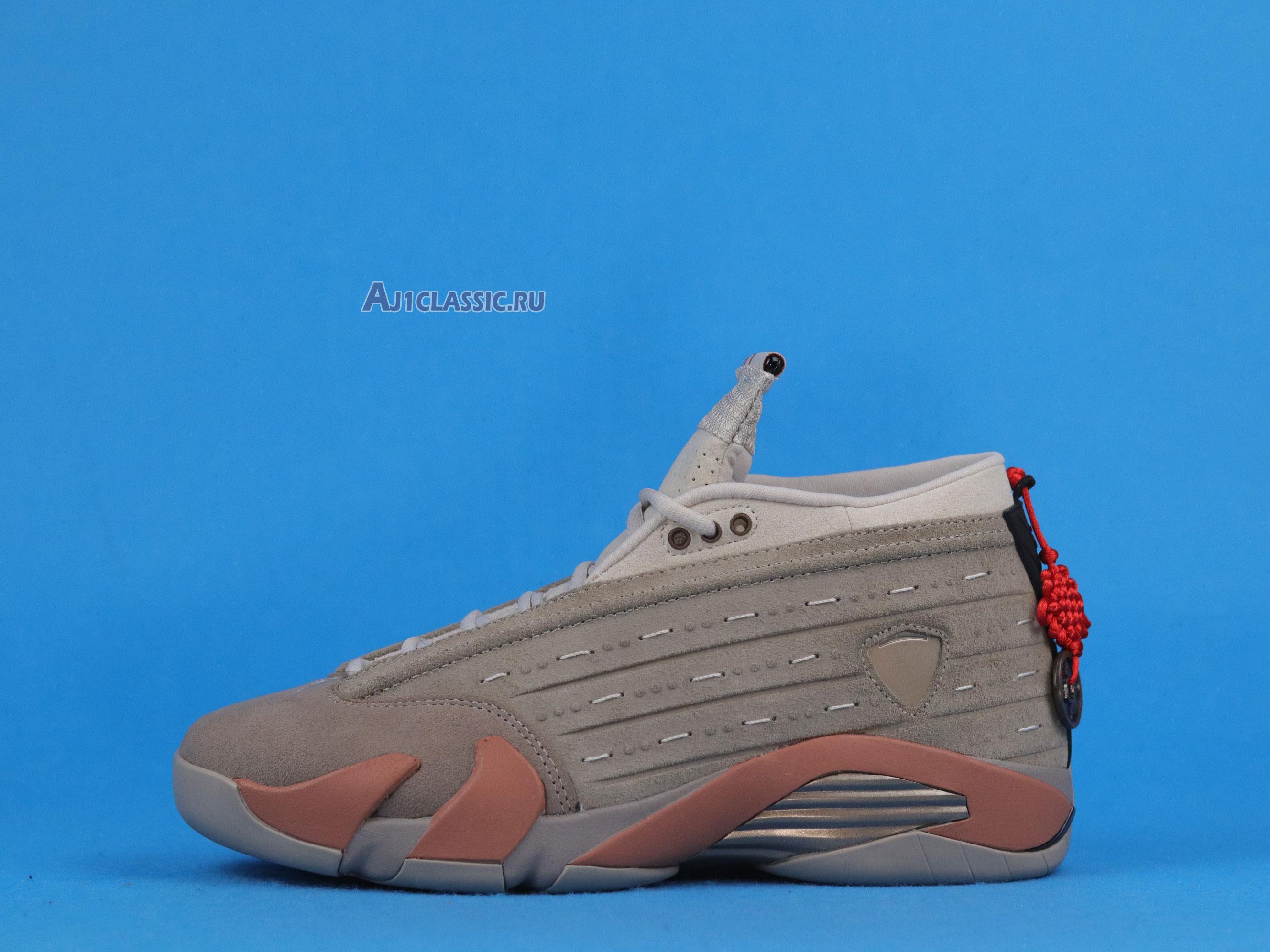 New CLOT x Air Jordan 14 Retro Low "Terracotta" DC9857-200 Shoes