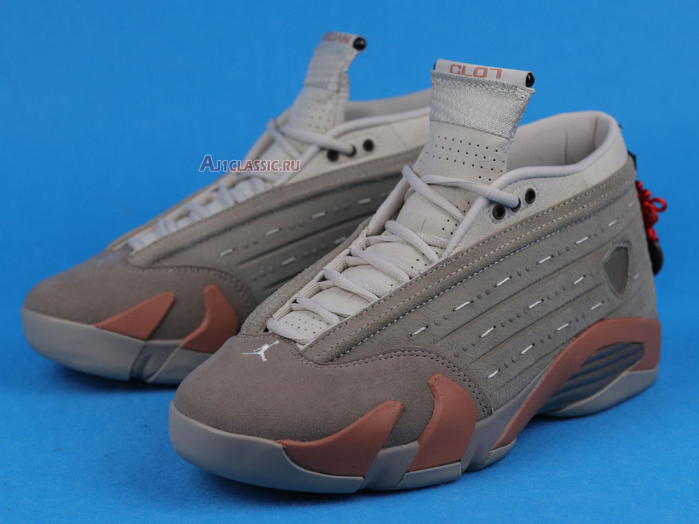 CLOT x Air Jordan 14 Retro Low "Terracotta" DC9857-200