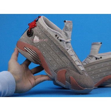 CLOT x Air Jordan 14 Retro Low Terracotta DC9857-200 Sepia Stone/Terra Blush/Desert Sand Sneakers