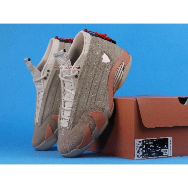 CLOT x Air Jordan 14 Retro Low Terracotta DC9857-200 Sepia Stone/Terra Blush/Desert Sand Sneakers