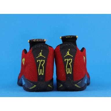 Air Jordan 14 Retro Ferrari 654459-670 Challenge Red/Black/Vibrant Yellow/Anthracite Sneakers