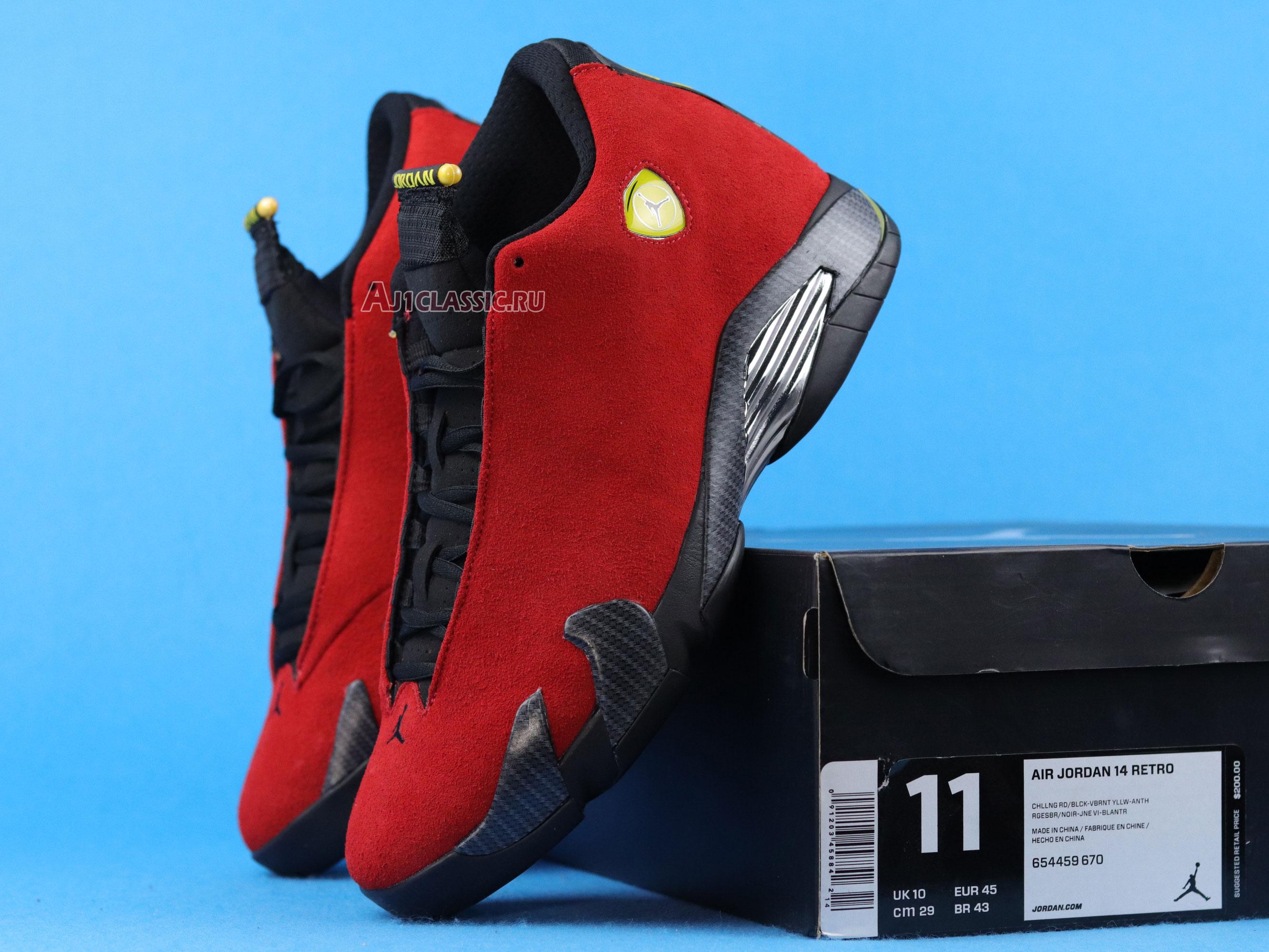 Air Jordan 14 Retro "Ferrari" 654459-670