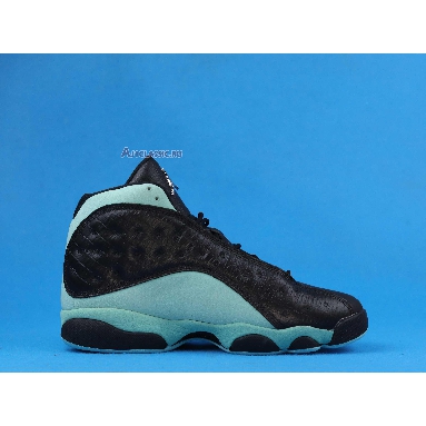 Air Jordan 13 Retro Island Green 414571-030 Black/Island Green/Metallic Silver Sneakers