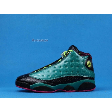 Air Jordan 13 Retro Doernbecher 836405-305 Emerald Green/Volt Ice/Black/Dynamic Pink Sneakers