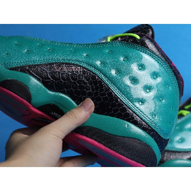 Air Jordan 13 Retro Doernbecher 836405-305 Emerald Green/Volt Ice/Black/Dynamic Pink Sneakers