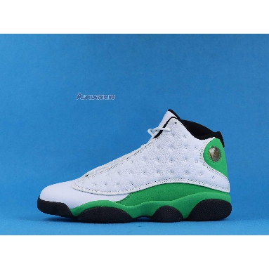 Air Jordan 13 Retro Lucky Green DB6537-113 White/Black/Lucky Green Sneakers