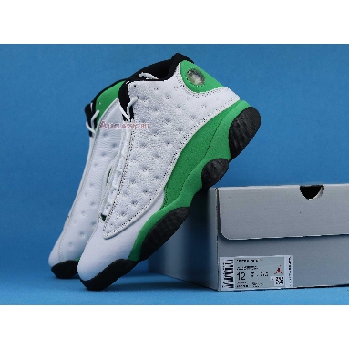 Air Jordan 13 Retro Lucky Green DB6537-113 White/Black/Lucky Green Sneakers