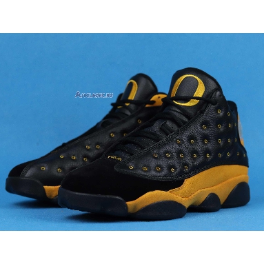 Air Jordan 13 Retro Oregon Ducks PE 414571 789652 LNM AR4390-035 Black/Yellow Strike Sneakers