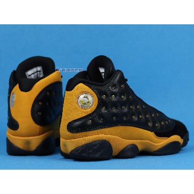 Air Jordan 13 Retro Oregon Ducks PE 414571 789652 LNM AR4390-035 Black/Yellow Strike Mens Womens Shoes