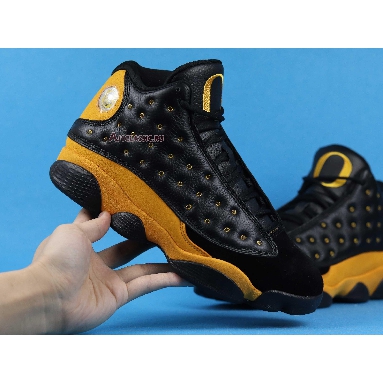 Air Jordan 13 Retro Oregon Ducks PE 414571 789652 LNM AR4390-035 Black/Yellow Strike Sneakers