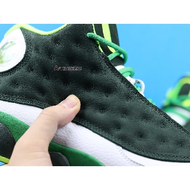 Air Jordan 13 Retro Oregon Ducks PE Green AR4390-313 Apple Green/Sail/Deep Forest Sneakers