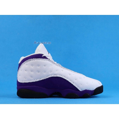 Air Jordan 13 Retro Lakers 414571-105 White/Black/Court Purple/University Gold Sneakers