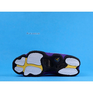 Air Jordan 13 Retro Lakers 414571-105 White/Black/Court Purple/University Gold Sneakers