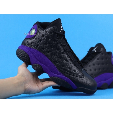 Air Jordan 13 Retro Court Purple DJ5982-015 Black/White-Court Purple Sneakers