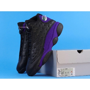 Air Jordan 13 Retro Court Purple DJ5982-015 Black/White-Court Purple Sneakers