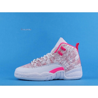 Air Jordan 12 Retro GS Arctic Pink 510815-101 White/Arctic Punch/Hyper Pink Sneakers