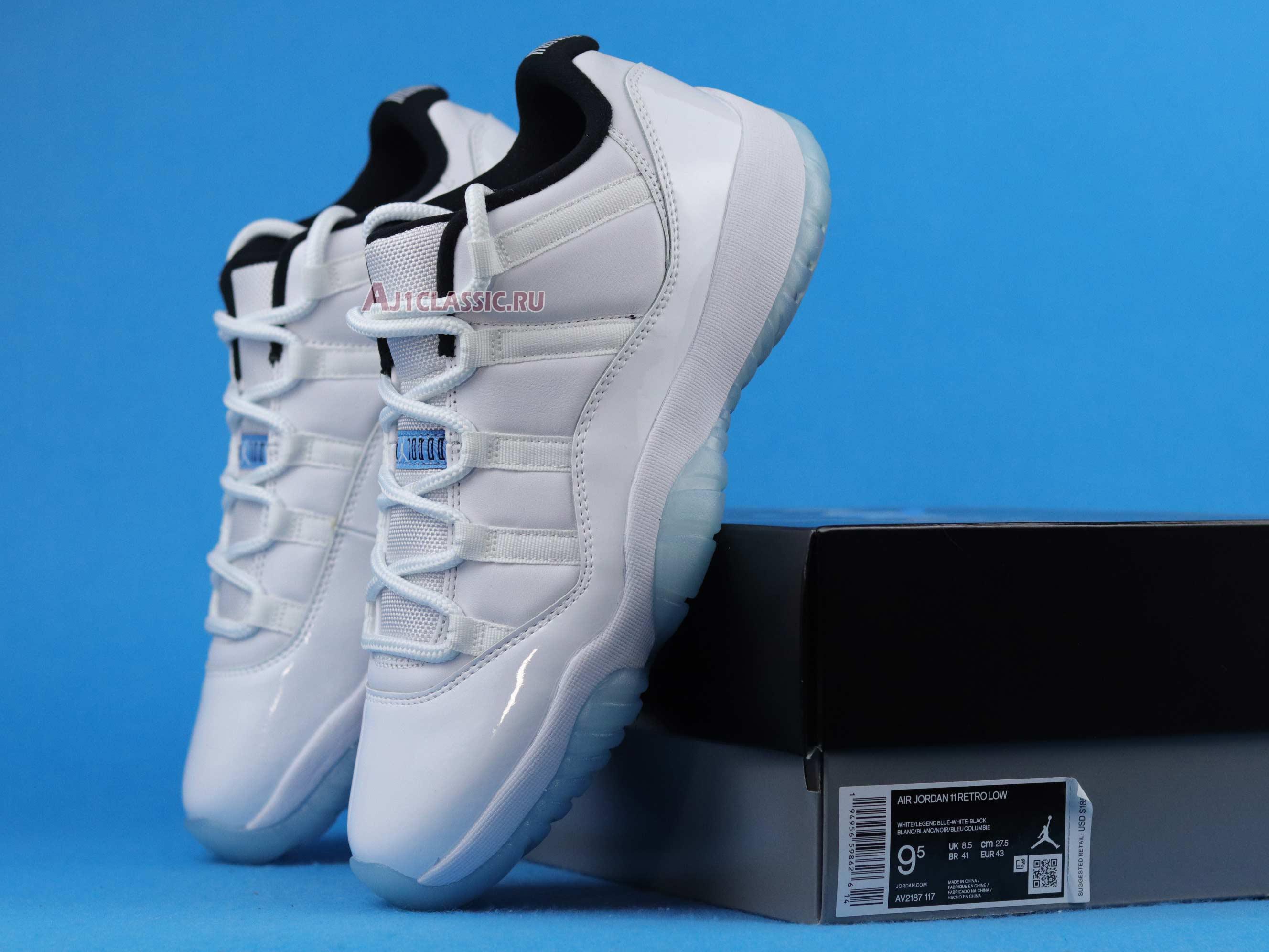 Air Jordan 11 Low Retro "Legend Blue" AV2187-117