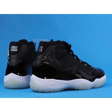 Air Jordan 11 Retro 25th Anniversary CT8012-011-2 Black/Clear-White-Metallic Silver Sneakers