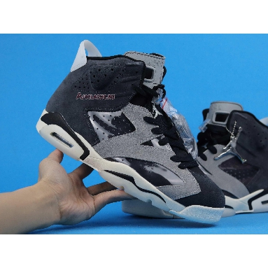 Air Jordan 6 Retro Tech Chrome CK6635-001 Black/Light Smoke Grey/Sail/Chrome Sneakers