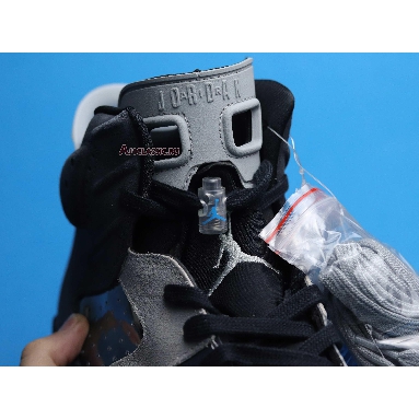 Air Jordan 6 Retro Tech Chrome CK6635-001 Black/Light Smoke Grey/Sail/Chrome Sneakers