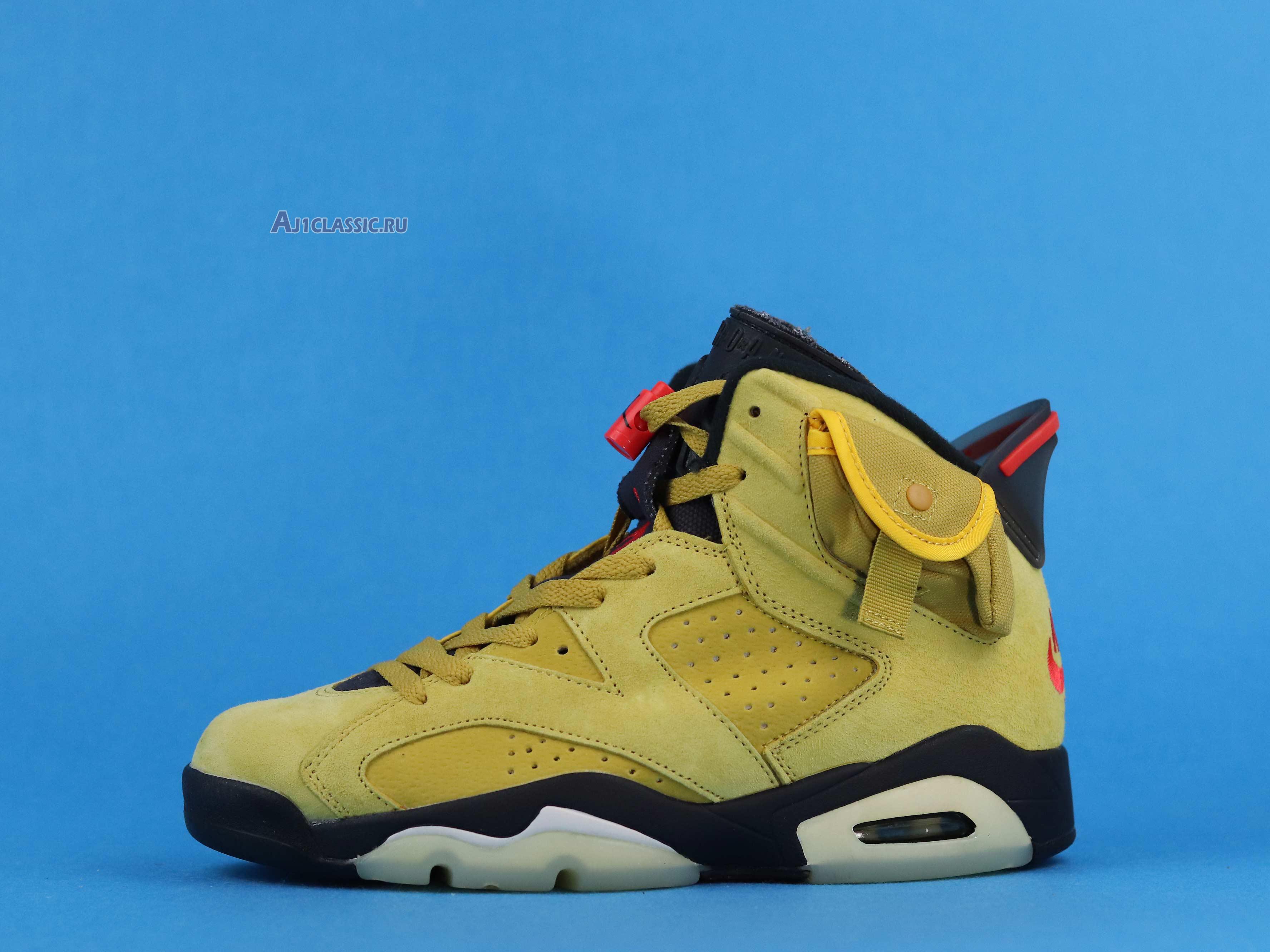 New Travis Scott x Air Jordan 6 "Yellow" CN1084-300 Shoes