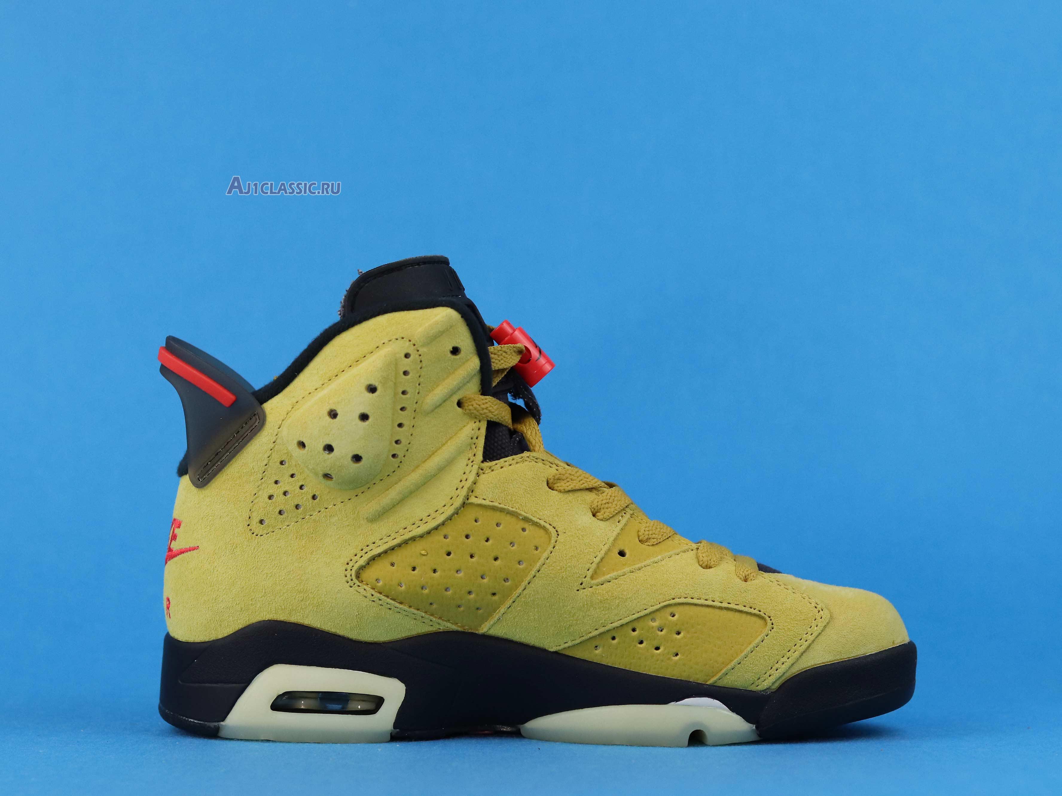 New Travis Scott x Air Jordan 6 "Yellow" CN1084-300 Shoes