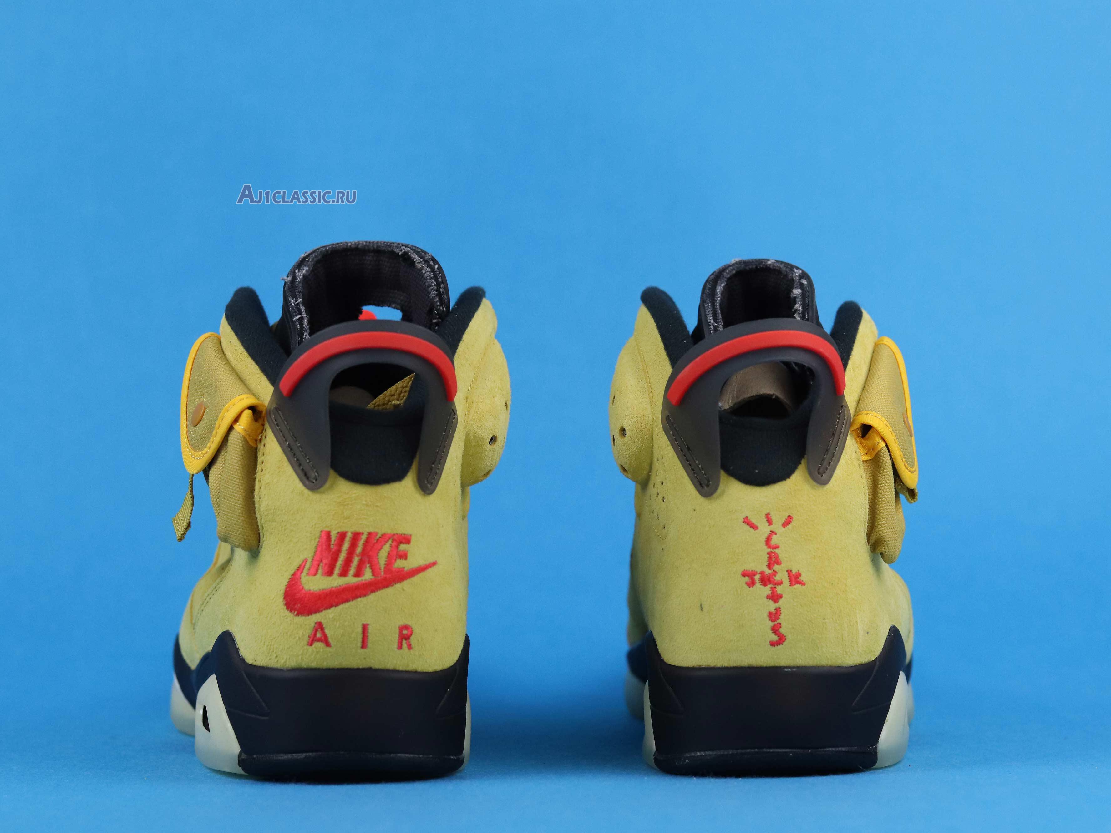 New Travis Scott x Air Jordan 6 "Yellow" CN1084-300 Shoes